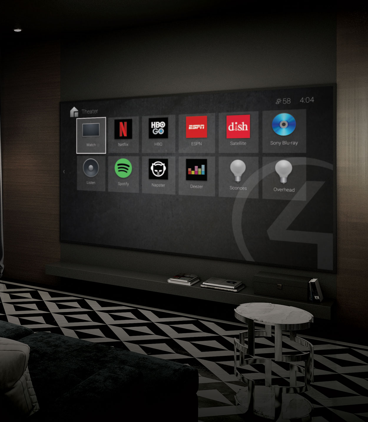 Smart Audio Video Solutions with 8k home theatres.